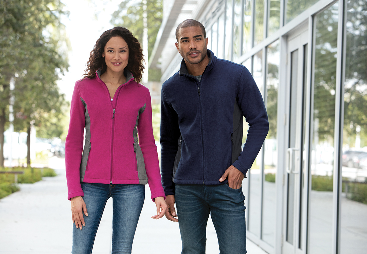 Port Authority® Colorblock Value Men's Fleece Jacket - Embroidery